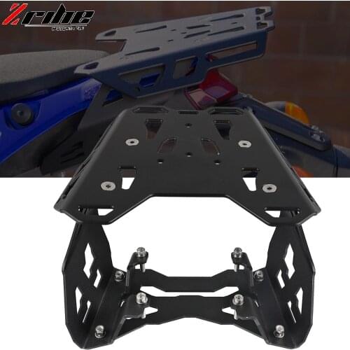 Motorcycle Rear Luggage Fender Luggage Rack Cargo Saddlebag Holder Shelf Bracket For Yamaha Tenere 700 T7 Rally 2019 2020 2021