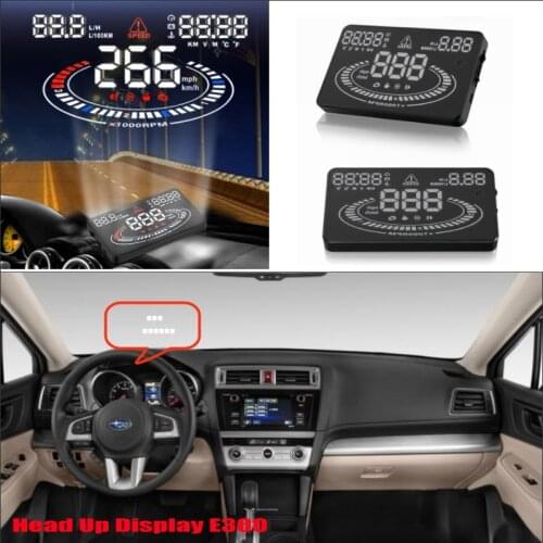 For Subaru Forester/Legacy/Outback 2010-2020 Car OBD HUD Head Up Display Saft Driving Screen Projector - Reflecting