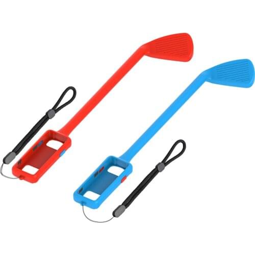 Golf Clubs, 2 Pack Set, Compatible with Mario Golf Super Rush, for Switch