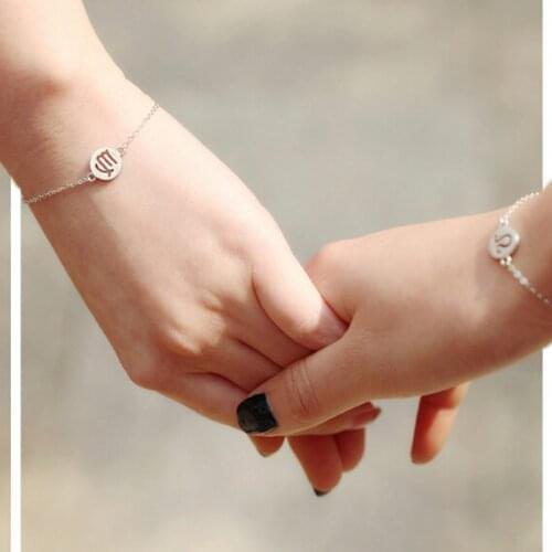 Hfarich Silver Color 12 Constellation Zodiac Charm Bracelet for Women Female Zodiac Pattern Chain Jewelry Baby Birthday Gifts