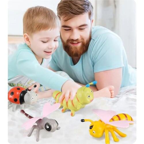 Simulation Insect Model 6Sets Of Childrens Science And Education Farm Animal Model Action Figure Hot Toy Set For Children Gift