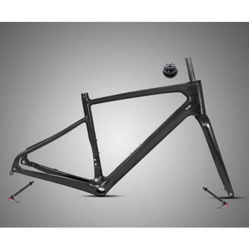 Twitter Carbon Bike Frame R7 Gravel Thru Axle 12x142mm Disc Brake 700CX40mm Road Bike Frameset With Fork 12x100mm High Quality