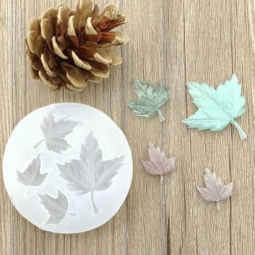 Maple Leaf Silicone Mold Necklace Pendant Jewelry Making DIY Epoxy Resin Mould