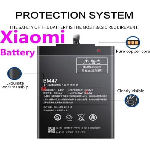 Knotolus Xiaomi Redmi Note 4X Phone Batteries