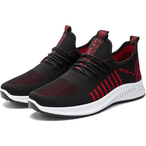 Luxury Mesh Men Shoes Breathable White Mens Sneakers Trendy Lace-Up Lightweight Black Walking Big Size Man Tenis Shoe Zapatillas