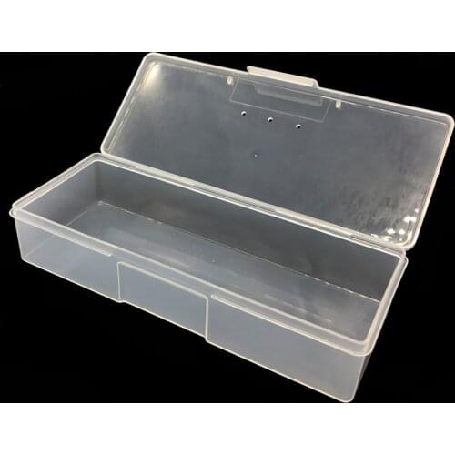 New Arrive Storage Box Plastic Empty Case Nail Tools Professional Nail Dotting Drawing Studs Brush Holder Container Accessoires