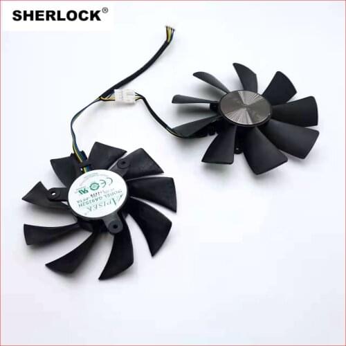 New GAA8S2U GA92S2H 100mm 87mm for ZOTAC GeForce RTX2070 2080TI GTX1060 1070TI 1080 1080TI graphics card fan