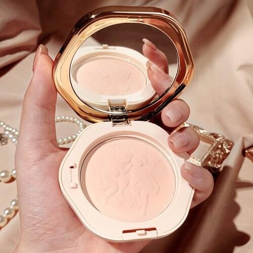 Angels Temptation Cupid Pressed Powder Moisturizing Natural Lasting Makeup Oil Control Concealer Dry Powder Pressed Powder