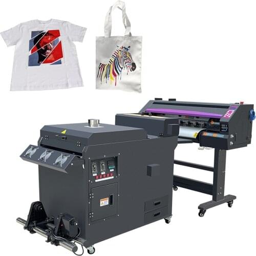 XP600 DTF Printer 60cm With Powder Shaking Machine For Shirt Printer Directly Trasnfer Film A3 DTF Printer For T-shirt Hoodies