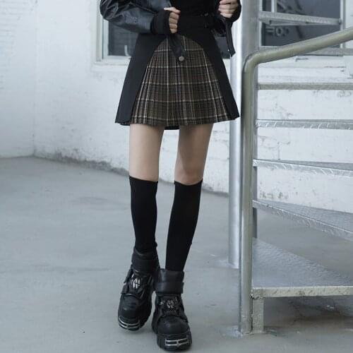 Женские теплые юбки PUNK RAVE China At AliExpress