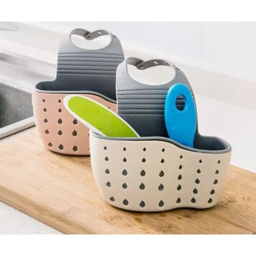 Sink Shelf Kitchen Bathroom Utensils Accessories Accessory Gadgets Organizer Soap Drain Rack Storage Basket Faucet Adjustable