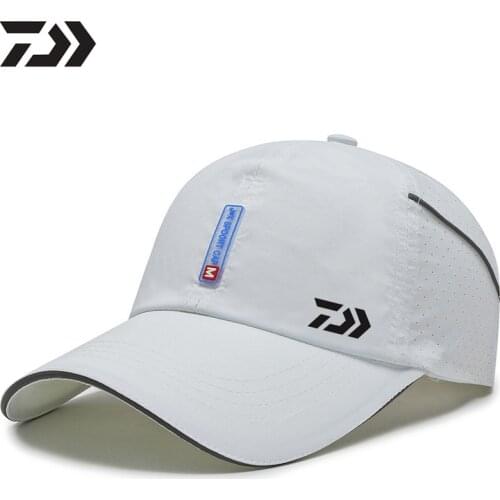 Daiwa Fishing Sun Hat 2021 Summer Outdoor Men and Women Mountaineering Embroidery Quick-drying Hat Sports Baseball Cap
