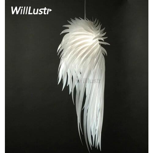 Modern Icarus Pendant Lamp Office Store Restaurant Hotel Bar Cafe Bedside Tord Boontje Design White Angel Wing Suspension Light