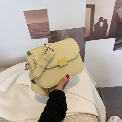 Shoulder Bag Female Handbag Purse Crossbody Bag Women Backpack Simple Cute Fashion 2021 New PU Leather Retro Texture All-match