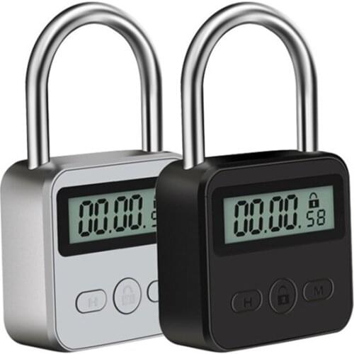 Digital Time Lock Timer Fetish Electronic BDSM Bondage Restraints Equipment Gear Handcuffs Accessories Sex Toys for Couples