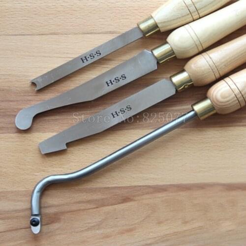 High Speed Steel A2008 A2020 A2022 A2026 Woodturning Hollowing Tools, HSS Woodworking Gouges JF1621