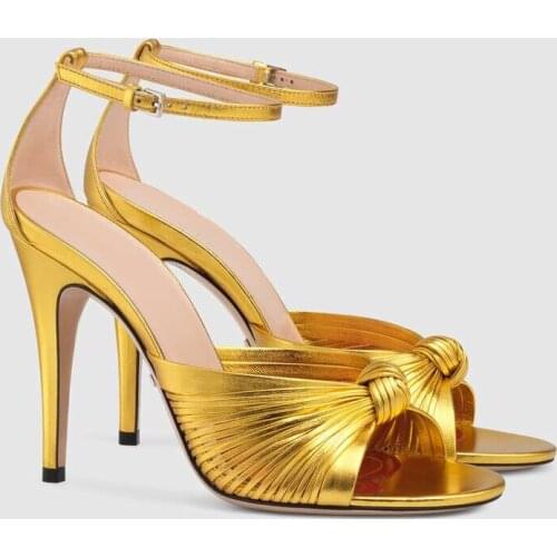 2021 Summer Sandals Women Thin Heel High Heels Sandals With Thin Straps Woven Open Toe Buckle Strap Gladiator Sandalias Pumps