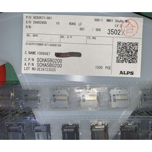 10PCS SCHA5B0200 SDCard SD card connector