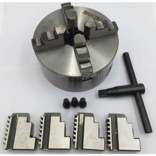 80mm 4Jaw Independent Lathe Chuck K12-80(G) 3'' Self-centering Chuck for CNC Lathe Drilling Milling Machine