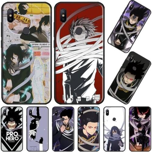 Eraser Head Shota Aizawa My Hero Academia Black Phone Case For Xiaomi Redmi 4x 5 plus 6A 7 7A 8 mi8 8lite 9 note 4 5 7 8 pro