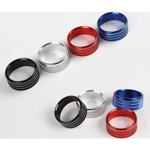 Headlight AC Air Conditioning Switch Knob Button Decoration Cover for Jeep Wrangler JL 2018 2019 Gladiator JT 2020 Car Accessory