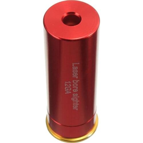 12 GAUGE 12 GA Laser Bore Sighter Boresighter Red Sighting Sight Boresight Red Copper 12GA