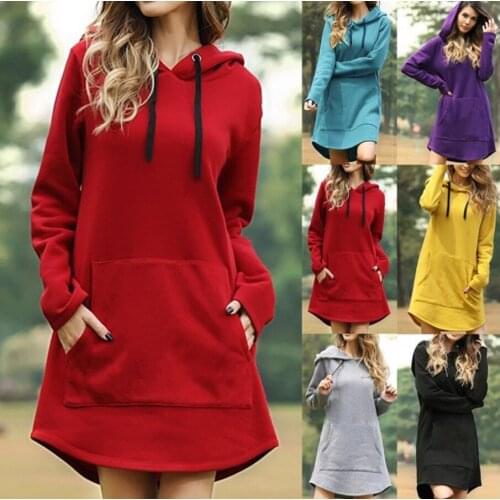 LLLWeechoLinkite Womens Long Hoodies