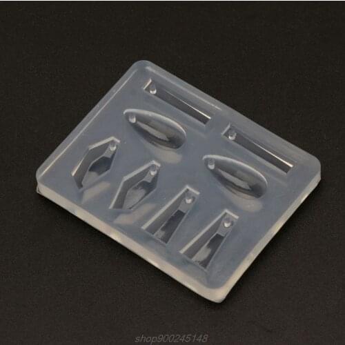 Irregular Pendant With Holes Earrings Neckalce Resin Mold Jewlery Making Tools A27 21 Dropship