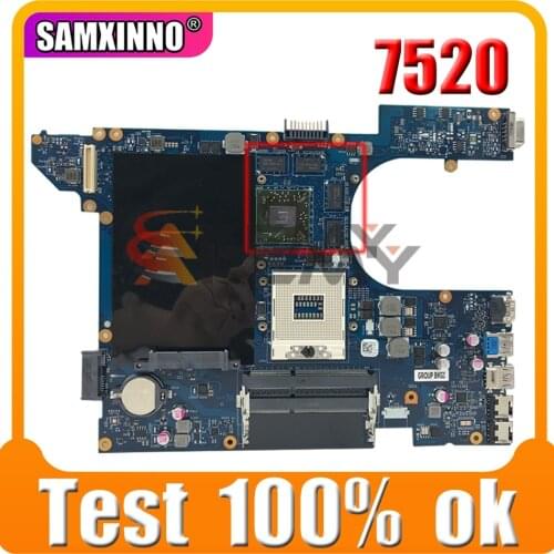 Original Laptop motherboard For DELL Insprion 7520 Mainboard CN-04P57C 04P57C LA-8241P SLJ8C 216-0834065 DDR3