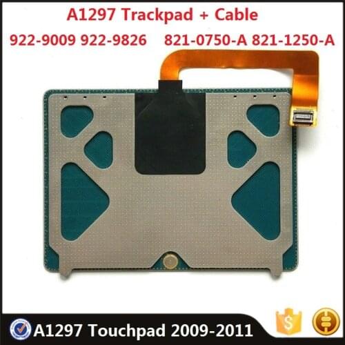 Original A1297 Trackpad 922-9009 922-9826 MacBook Pro 17" A1297 2009-2011 Touchpad With Cable 821-0750-A 821-1250-A Mouse Board