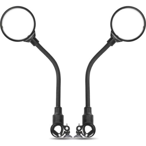 Bike Rear Mirrors Adjustable Bicycle Rearview Mirrors Suitable For Mountain Road Bike MTB Handlebar 22mm - 32mm