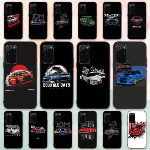 Sports car jdm Phone Case For Samsung S21 S30 Plus ultra 5G M11 A50 A51 A71 A20S