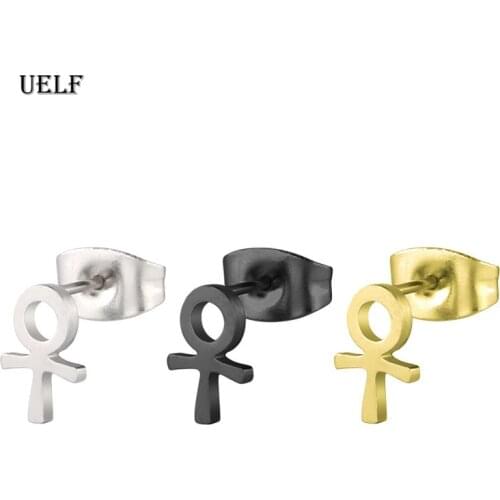 Uelf Stainless Steel Stud Earrings Male Symbol Earrings For Gay Jewelry Factory Whloesale Dropshipping