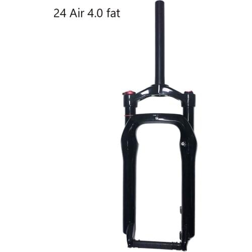 Stock limited 24 4.0 INCH Air suspension lock on disc brake fat bicycle front fork