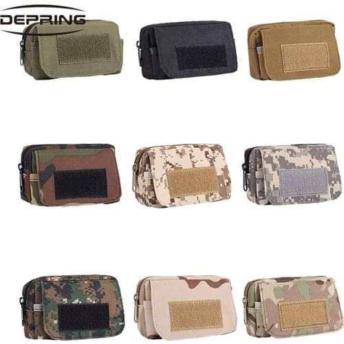Military Travel Waist Pack Mini Waist Bag Army Molle Pouch Utility Belt Pouch Mess Bag for Outdoor Sports