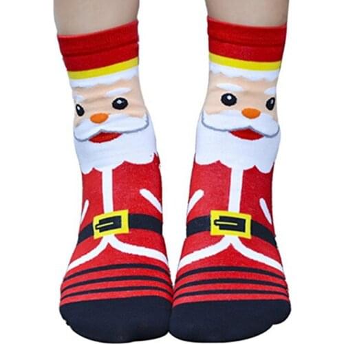 High-grade Cotton Christmas Sock Gift Bag Xmas Home Decoration Elk Snow Man Santa Claus Bear Christmas Stockings Decoration