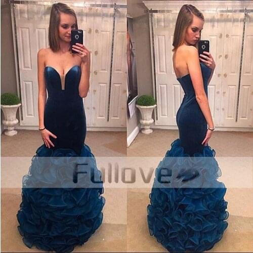 Top Quality Mermaid Evening Dress Long 2019 Sweetheart Formal Evening Dresses Party Gowns Vestidos De Fiesta Largos Elegantes