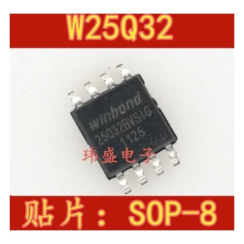 10pcs 25Q32 W25Q32BVSIG SOP-8