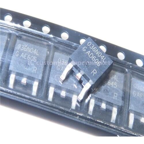 10PCS/LOT NWE IPD036N04LG 036N04L TO-252 40V 90A SMD Transistor