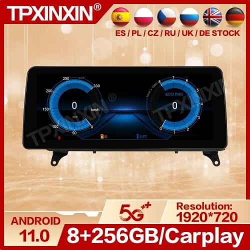 256GB Multimedia Android 11 Player Car Radio Stereo For BMW X5 E70 X6 E71 2007 2008 2009 2010 2011 2012 2013 GPS Video Head Unit