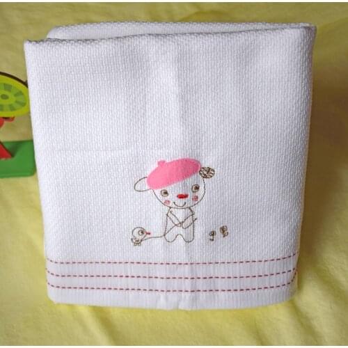 5 sets of 100% cotton gauze bath towel soft and absorbent white bathroom bath towel fashionable white atmosphere