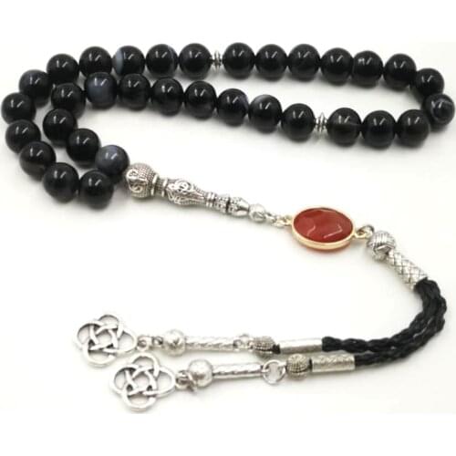 Agates Tasbih Mans bracelets misbaha prayer beads 33 66 99 accessories Personality Gift for Muslim man or women