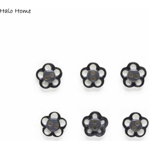 Color Optional 50pcs 2 Hole Cute Flower Resin Buttons Home Clothing Decor Sewing Scrapbooking Handmade Card Making DIY 12mm