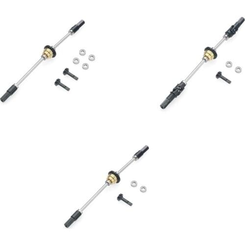 Metal Drive Shaft Gear Bridge Axle Differential Kit for WPL C14 C24 C34 C44 B14 B16 B24 B36 1/16 RC Car Parts