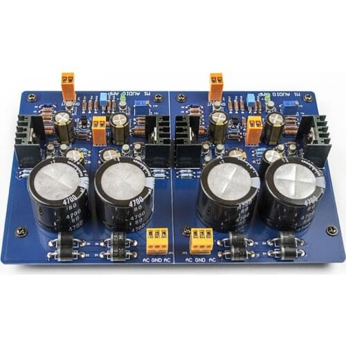 Dual Channel M1 (HI-END) Preamp Finished Board Audiophile Preamplifier board Power amplifier board MJE15032 MJE15033 1 Pair
