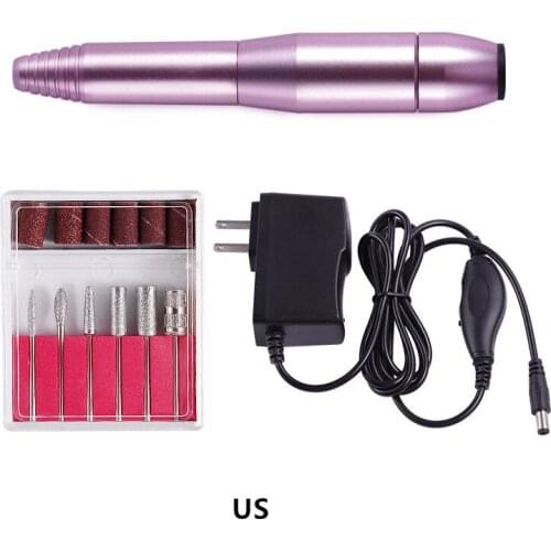 10500-15500RPM Electric Nail Drill Bits Set Mill Cutter Machine For Manicure Nail Tips Manicure Electric Nail Pedicure File
