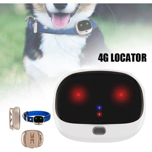 Newest 4G Mini GPS Pet Positioner IP67 Waterproof Step Counting Dog GPS Lacator Pet Anti-lost Device