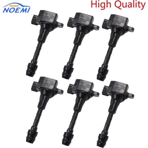 YAOPEI 6pcs Ignition Coil 22448-8J115 For Nissan Maxima Murano Pathfinder Quest Xterra Infiniti I35 QX4 02 03 04 05 06 07