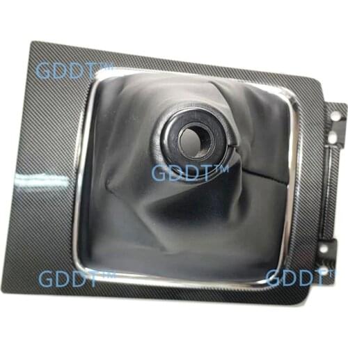 1 Piece MT Gear Box Cover for Lancer Ex Carbon Fiber Board for Lancer Gt Shift Box Dirty Cover Plate for Evo 10 X MT