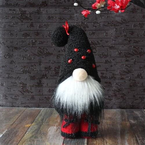 Ladybug old man doll dwarf faceless dwarf creative gift desktop decoration